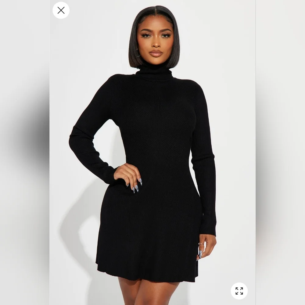 Jodie Ribbed Mini Dress - Picture 1 of 2